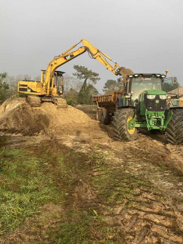 Travaux de terrassement à Mont-de-Marsan