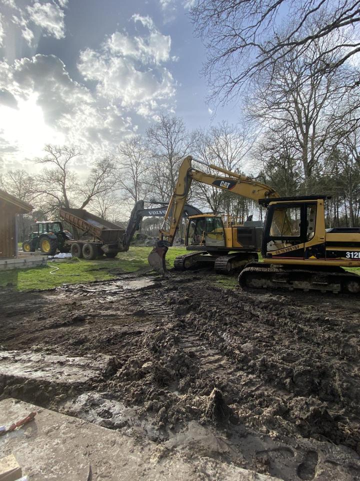 Travaux de terrassement à Mont-de-Marsan